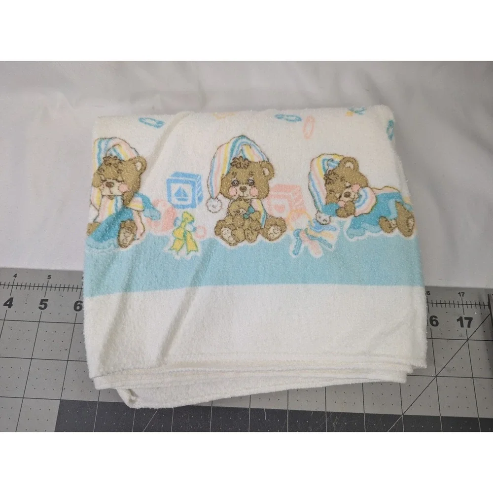 Riegel‎ Teddy Beddy Bear Baby Blanket Receiving #1